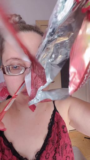 Asmr Eating Protein Bar No Sugar