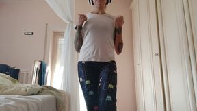 Fitness time for Savy