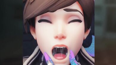 HMV move your body enjoy Tracer assfuck Blender blowjob