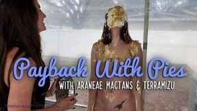 Payback with Pies - Aranea Mactans and TerraMizu - HD 720 WMV