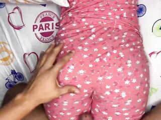 My 18 Year Old Stepdaughter's Booty with Big Booty Cheeks