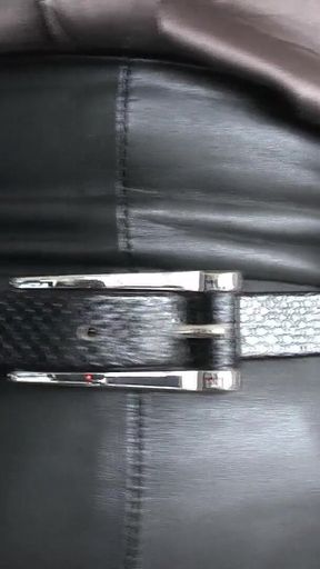 Belt Fitting in the Living Room, Part 1, Lady Victoria Valente