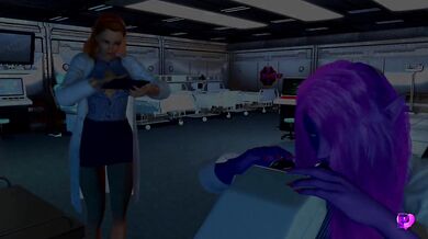 Inflated Giantess Absorbs The Growth Virus Muscle Expansion