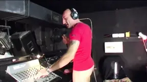 Threesome with the Dj with the Giant Cock