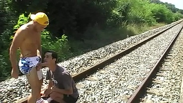 straight boy fucked in exhib cruising rail train