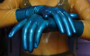 Latex Gloves Fetish and Asmr