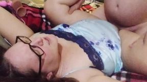 She started playing then had to fuck