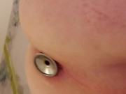 Playing with my butt plug