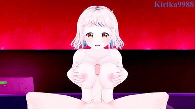 Cute Anime Chika Town Gushing Cumshot Rough Sex In Love Hotel With Big Tits