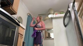 stepmom is horny and stuck in the dishwasher