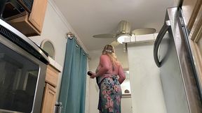 stepmom is horny and stuck in the dishwasher