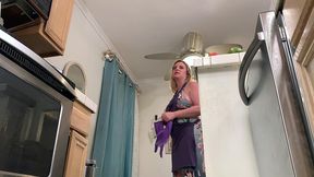stepmom is horny and stuck in the dishwasher