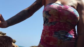 A Quick Fuck on the Beach Under the Spanish Sun