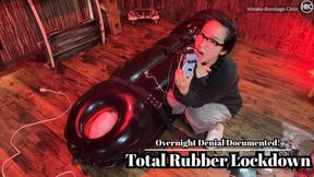 Completely sealed in a heavyweight StudioGum inflatable sack