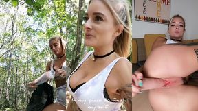 hard mission impossible n°5 la foret  solo godage, exhib, orgasm22min ...