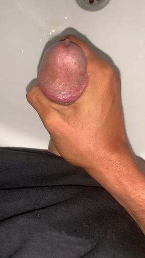 Work Toilet Sink Jerk off