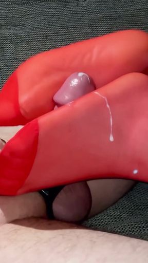 Footjob Handjob Compilation 8