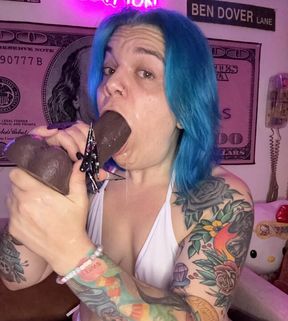 Wet ASMR Deep Throat Spit Loving Whore
