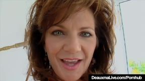 Cock Hungry Cougar Deauxma Gets A Dick In All Her Holes!