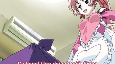 Michael and Okusama's first time with sex toys: A cartoon hentai sex adventure!