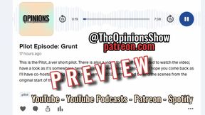 Pilot Teaser of `The Opinions Show` - No Nudity