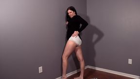 High Waisted Panty Modeling Show - 16 Classic Full Coverage Briefs - Kylie Jacobsx - WMV 1080p HD