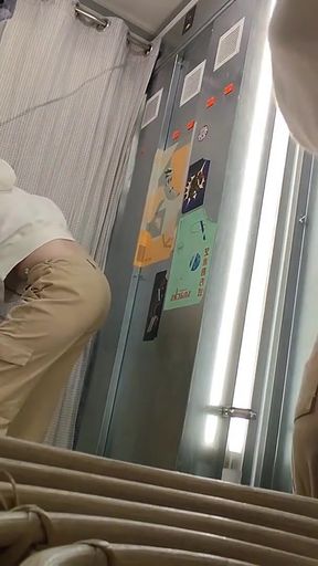 Iconic moment from "Try On Haul Transparent Clothes, Completely See-Through. At The Mall. See on me in the fitting room"