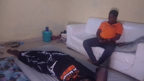 Student in College Uniform Undresses Her Teacher and Fucks Him Before Class