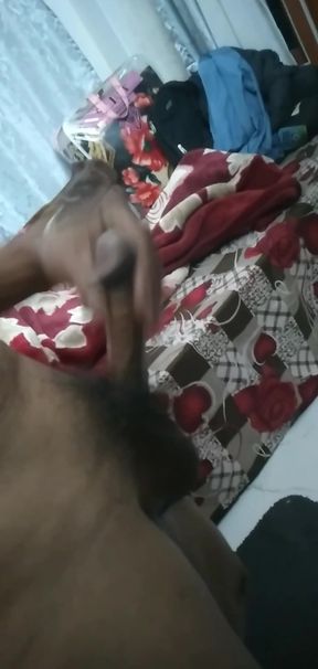 My Huge Black Dick Masturbation