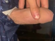 dick gets hard and grows massively