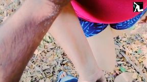 Unexpected Adventure with a Hot Asian Beauty in the Wilderness - Original Voice - ගග ඉස්මත්තෙදි පරණ කෑල්ලක් හම්බෙලා ගත්තු fun එක