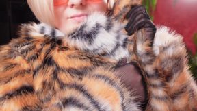 Hot Fur Coat Collection - Part 3. Fetish MILF Arya Grander