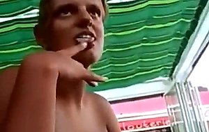 Public handjob and cumshot compilation, porn 60