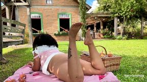 birthday fart party with anal plug
