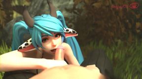 Sona's Wild Blowjob and Doggystyle Adventure