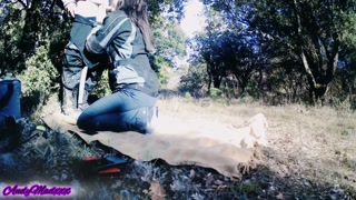 during a quad outing they forgot the go pro turned on the helmet