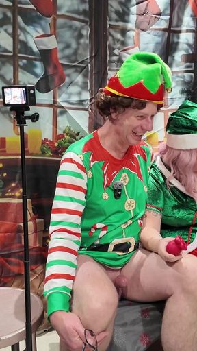Naughty Elves on the Sex Toy Shelf Day 3