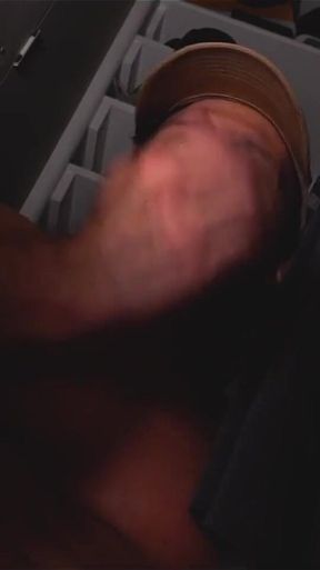 Jerk off Inside the Closet