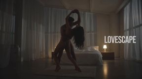 Sensual Couple Intimate Bedroom Romance (ai)