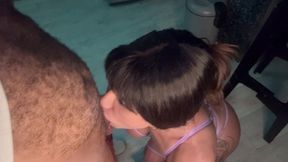 i came while he fucked me, he came twice in my ass and sucked my hole like no other