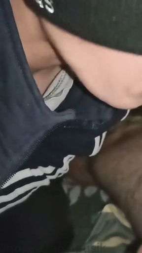 A young spermososka plays a big uncircumcised daddy's cock!   Clip 1