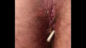 Ass play Lollipop sucker