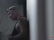 Asian Gay Damian Dragon Fucks Doorman Hungry Hole Outdoors