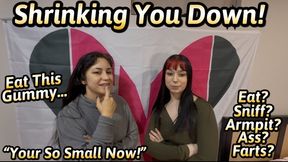 So Many Choices! - Giantess Nightmare - Eating, Sniffing, Armpits, Farting and more! - Giantess Ditria Rose - Giantess Sushii Xhyvette