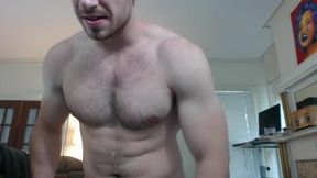 American Brock Shows Off His Body