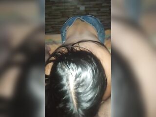 Very juicy oral pleasure and I cum in her throat