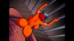 Demoress Seduces Gamer Jamal with Voluptuous Curves in Queen Opala Adventure