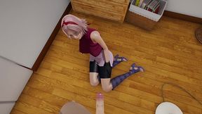 naruto: sakura haruno with big tits with old man [full video]