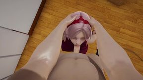 naruto: sakura haruno with big tits with old man [full video]