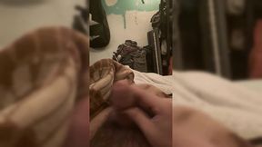 hot trans girl masturbates so masturbates that her entire body gets dirty with hot cum